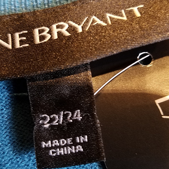 💓SOLD💓LANE Bryant $70 NEW Grommet Sweater - Picture 8 of 9